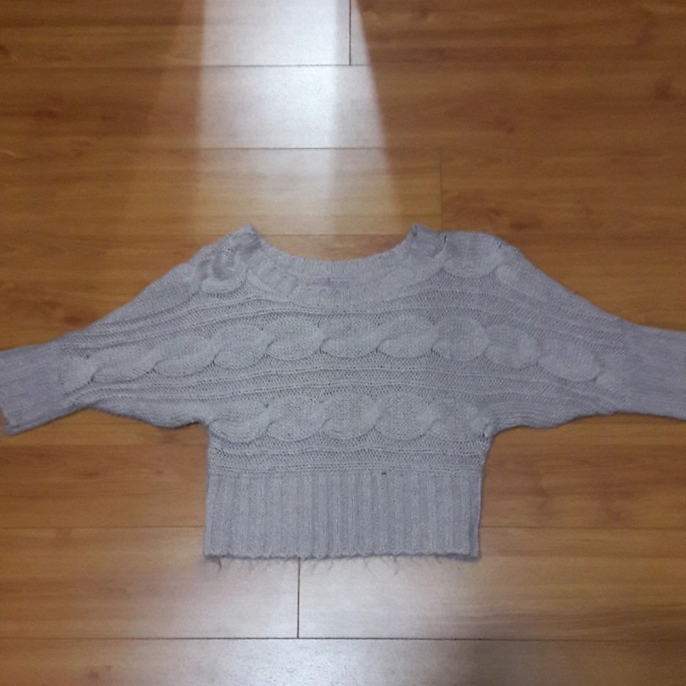 A lavender shirt